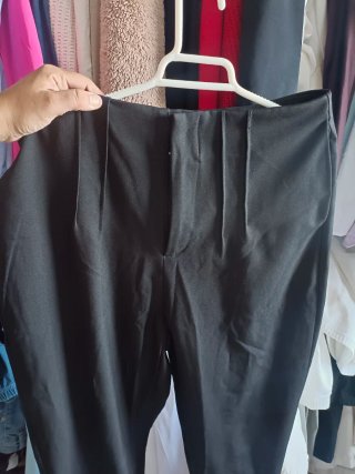 Pantalones de Vestir L-XLBeige y negro dos por sol