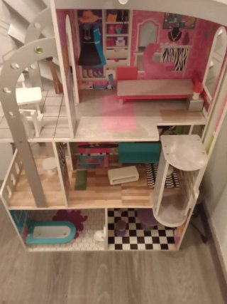 Casa de Barbie con accesorios