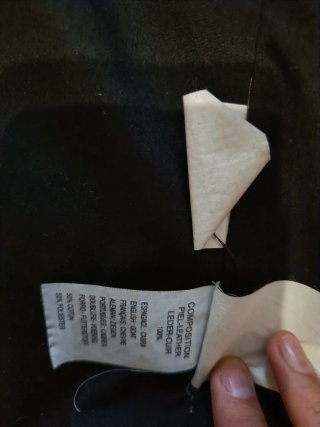 Chaquetón de cuero de hombre