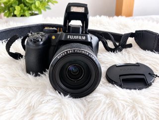 Cámara Fujifilm con Objetivo Fujinon