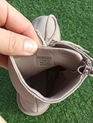 Botines Zara Beige Talla 36