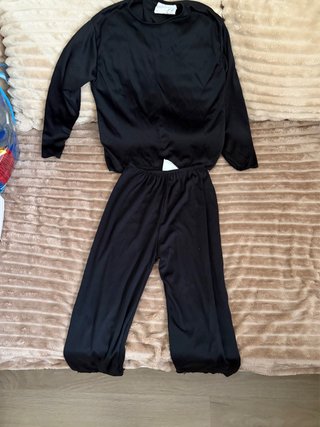 Conjunto negro disfraz
