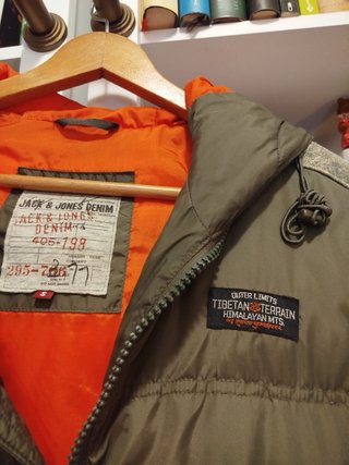 Chamarra Jack & Jones verde
