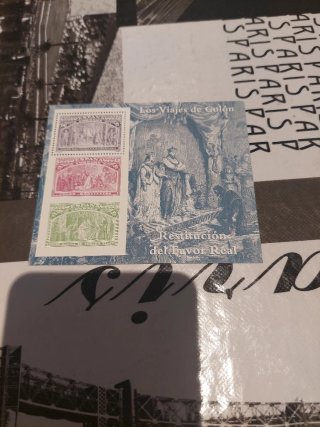 Sello Los Viajes de Colón