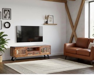 Mueble de TV de Madera Maciza
