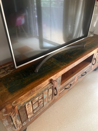 Mueble de TV de Madera Maciza