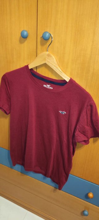 Lote 7 Camisetas Básicas tallas S XS Hollister Alv