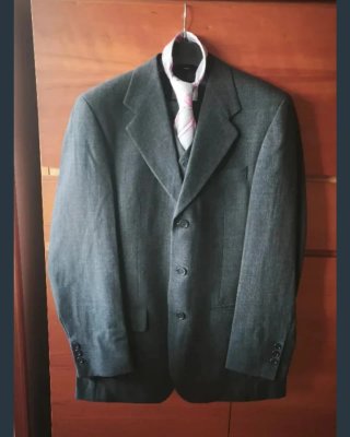 Traje Gris Clásico