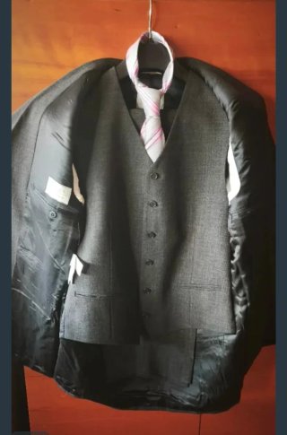 Traje Gris Clásico