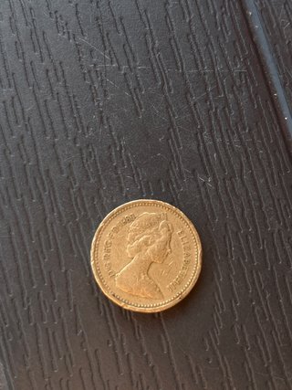 Moneda de 1988 Elisabeth Pound