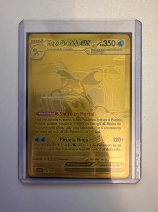 Carta Pokémon Mega Greninja ex (CRI 122)