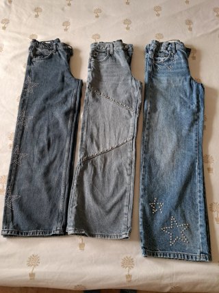 Lote pantalones vaqueros niña 11-12 años