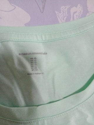 Camiseta Amazon Essentials Verde Talla XL