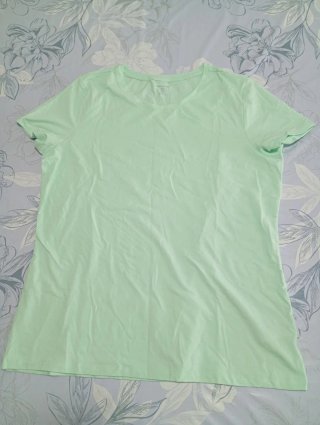 Camiseta Amazon Essentials Verde Talla XL