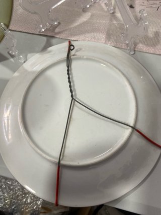 Set de 2 Platos de Porcelana Antigua