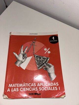 Matemáticas aplicadas a las ciencias sociales I...