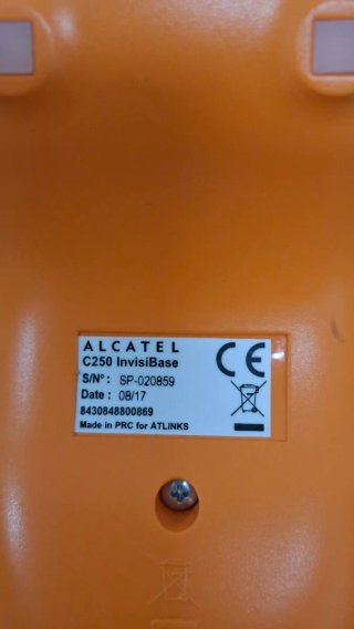 Teléfono Inalámbrico Alcatel C250