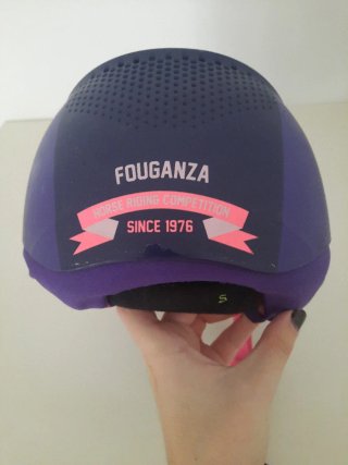 Casco de Hípica Infantil Morado