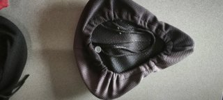 Funda de Asiento gris para Bicicleta Memory Comfor