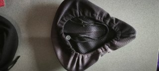 Funda de Asiento gris para Bicicleta Memory Comfor