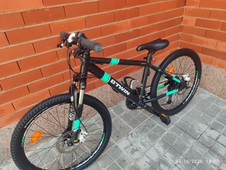 Bicicleta Niñ@ 24" Frenos Disco Rockrider