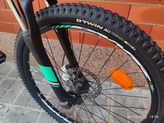 Bicicleta Niñ@ 24" Frenos Disco Rockrider