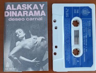 Cassette Alaska y Dinarama - Deseo Carnal