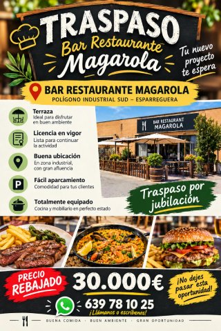 Traspaso Bar Restaurante