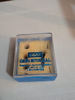 Caja Portalámparas Vintage SEAT