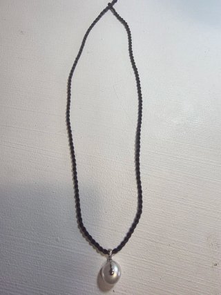 Colgante Perla Grande 11,4 mm Oro Blanco 18K