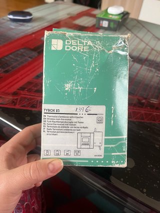 Termostato Inalámbrico Delta Dore Tybox 23