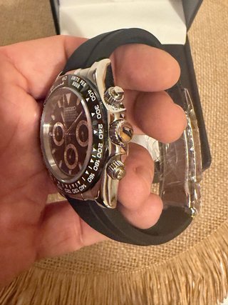 Reloj Seiko Mod Day Negro Oysterflex