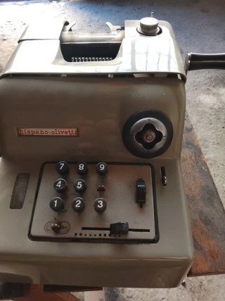 Calculadora Antigua Hispano-Olivetti