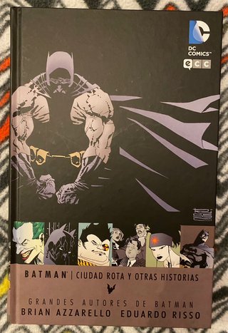 GRANDES AUTORES BATMAN AZZARELLO: CIUDAD ROTA ECC