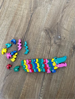 Lote varios juegos de madera para niños