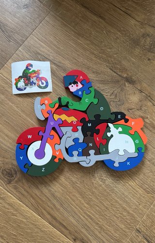 Lote varios juegos de madera para niños