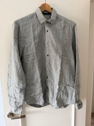 Camisa Gris Hombre Nueva