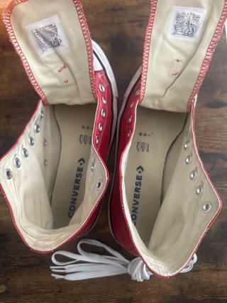 Bambas Converse Rojas Talla 39.5
