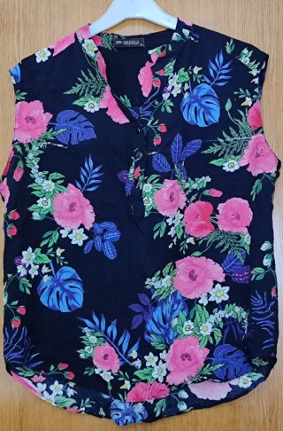 Blusa Floral MENG LU Talla XL