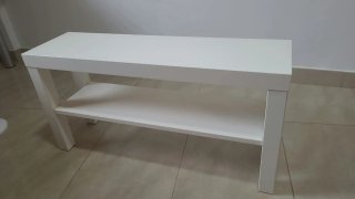 Mesa auxiliar Ikea blanca