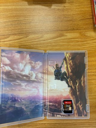 Zelda Breath of the Wild Nintendo Switch