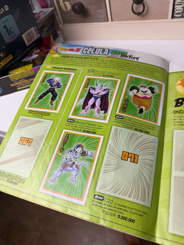 Dragon Ball Z Warriors Álbum Panini