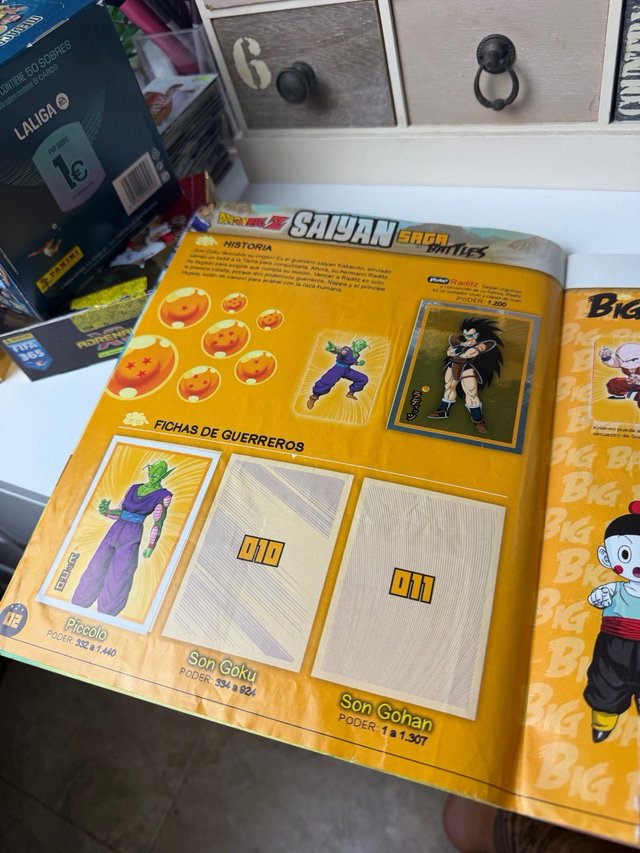 Dragon Ball Z Warriors Álbum Panini