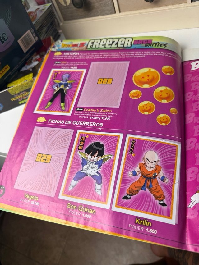 Dragon Ball Z Warriors Álbum Panini
