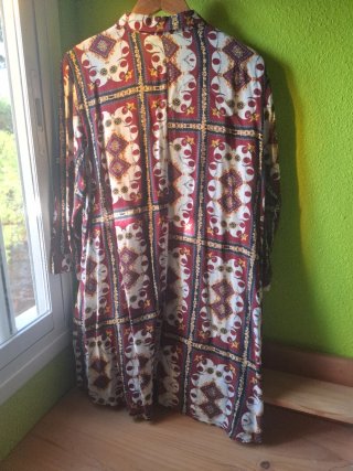Vestido Camisero Estampado XL Lefties