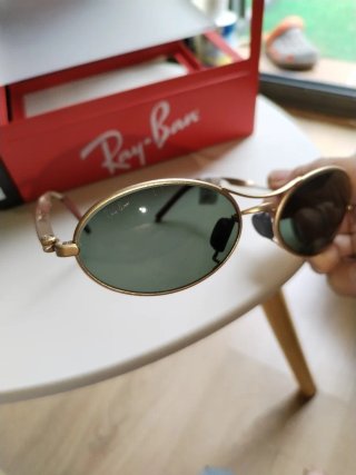 Gafas Ray-Ban Vintage Orbs BL Doradas