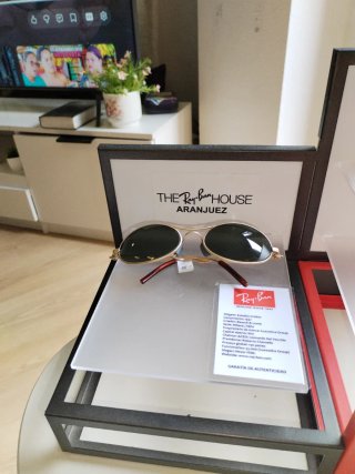 Gafas Ray-Ban Vintage Orbs BL Doradas