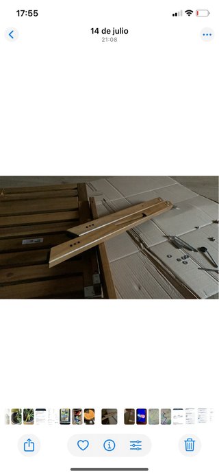 Silla de jardín Ikea reclinable y plegable