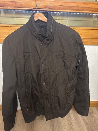 Anorak marrón hombre