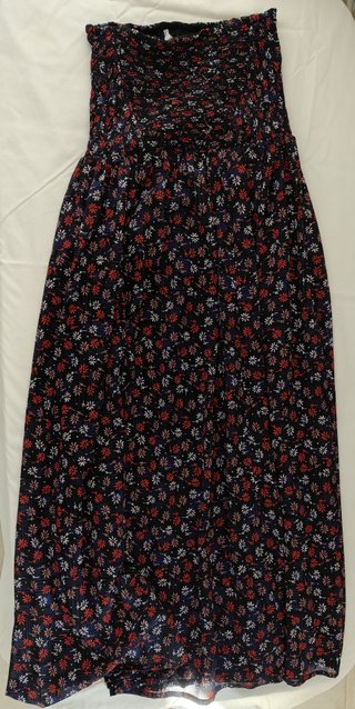 Falda larga estampada talla 34